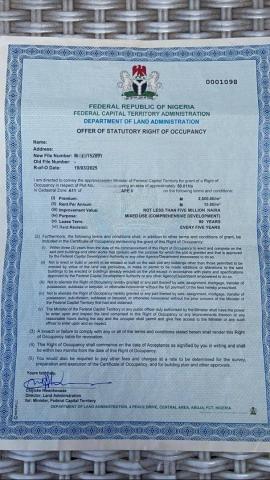 Prime 50 Hectares Mixed-Use Development Land for Sale in Guzape II, Abuja (C of O)