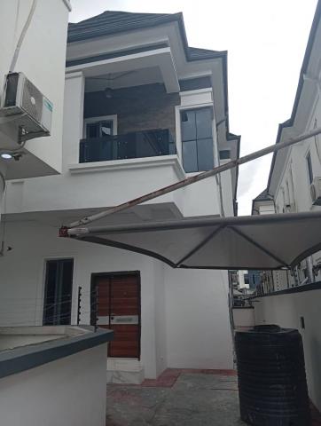 Renovated 4-Bedroom Semi-Detached Duplex with BQ in Secure Chevron Alternative Estate