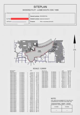 113 Hectares Land for Sale in Lugbe South, Abuja (FCDA R of O Title) – ₦17 Billion