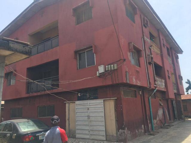2-Storey Mixed-Use Building with Shops & Warehouses in Kola Alagbado, Lagos (₦180M)