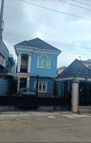 4-Bedroom Duplex with Two 2-Bedroom Flats & Shop for Sale in Ogudu, Lagos