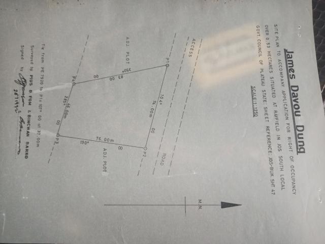 0.53 Hectares Prime Land for Joint Venture at Rayfield, Jos