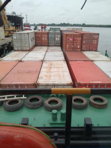 2000 Tons Hollow Barge for Lease – Lagos, Nigeria