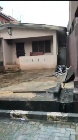 Built Bungalow on Half Plot for Sale | 5 Minutes from Iyana Ipaja Under Bridge, Alimosho, Lagos