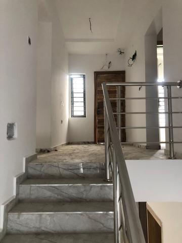 Newly Built 5-Bedroom Fully Detached Duplex with BQ, General Paint, Ajah