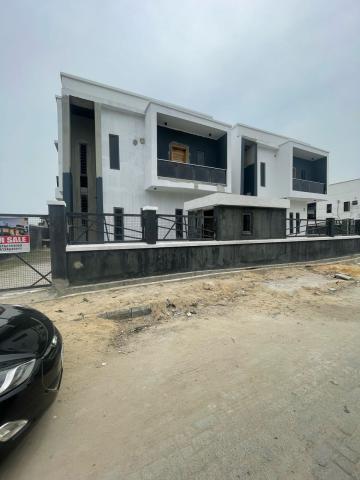 Newly Built 5-Bedroom Fully Detached Duplex with BQ, General Paint, Ajah