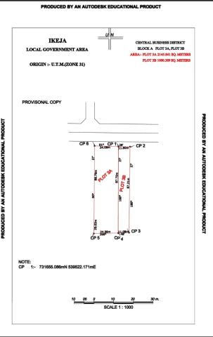 3,145.841sqm Commercial Land for Sale in Alausa CBD, Ikeja – ₦4 Billion