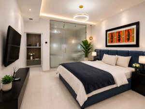Luxury 2-Bedroom Shortlet with PS5, Pool, Snooker & Tennis Board – Lekki