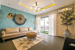 1 Bedroom Calm Japandi Condo – Short Let in Ikate, Lekki