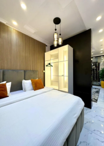 Luxury 1-Bedroom Shortlet Apartment with 24/7 Electricity & Wi-Fi in Chevron, Lekki