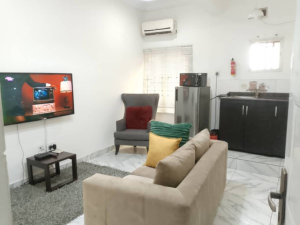 Serviced & Furnished 1-Bedroom Apartment with Regular Power in Lekki