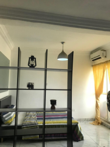 Furnished Studio Apartment with Balcony & Regular Light in Secured Estate, Lekki Phase 2