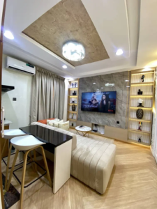 Luxury 1-Bedroom Serviced Apartment in Lekki Phase 1