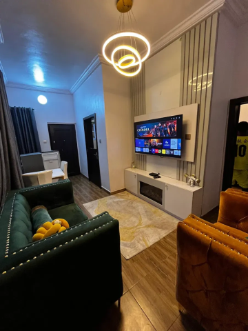 Lovely Furnished 1-Bedroom Serviced Apartment in Ikeja GRA
