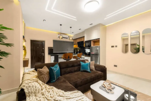 Luxurious 1-Bedroom Serviced Apartment with Swimming Pool for Short Let in Ikeja GRA, Lagos