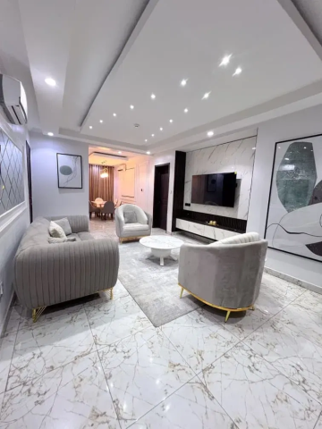 Luxury 2-Bedroom Short-Let Apartment with Gym and Tennis Court in Anthony, Lagos