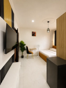 Furnished Self-Contained Studio Apartment for Short Let in Masha, Surulere, Lagos