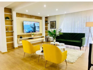Gorgeous Furnished 3-Bedroom Apartment for Short Let in Victoria Island, Lagos