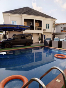 Luxurious 1-Bedroom Serviced Apartment with Swimming Pool in Allen, Ikeja, Lagos