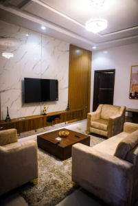 Furnished 1-Bedroom Serviced Apartment