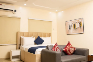 Luxury 1 Bedroom Apartment for Short Let in Bateye, Ikeja, Lagos