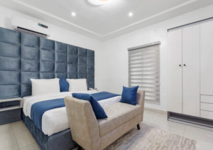 Furnished 1-Bedroom Serviced Apartment for Short Let in Ikeja, Lagos