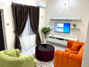 Luxury Furnished and Serviced 1-Bedroom Short-Let Apartment off College Road, Ogba, Ikeja, Lagos
