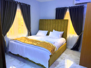 Comfortably Furnished and Serviced Luxury 2-Bedroom Apartment for Short Let in Ogba, Ikeja, Lagos