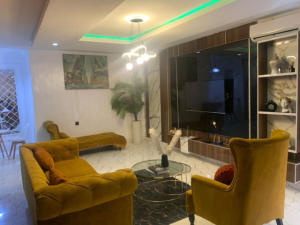 Luxury Furnished 1-Bedroom Serviced Mini Flat for Short Let in Oregun, Ikeja, Lagos