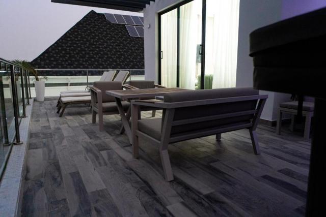 Silken Charcoal I Party Crib in Lekki
