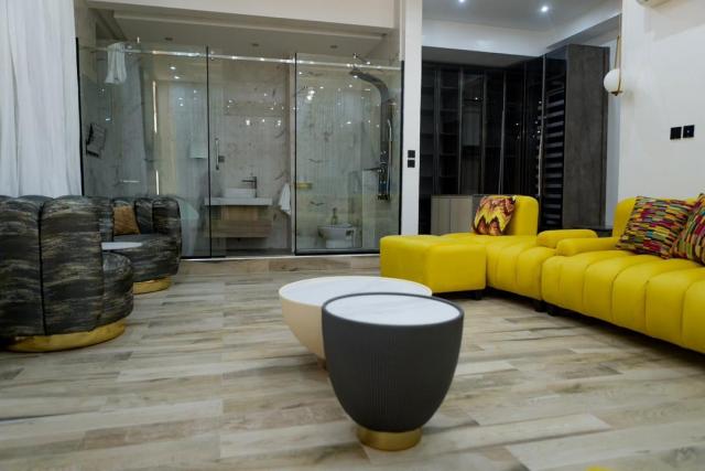 Silken Charcoal I Party Crib in Lekki