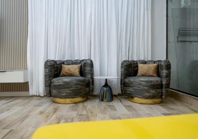 Silken Charcoal I Party Crib in Lekki