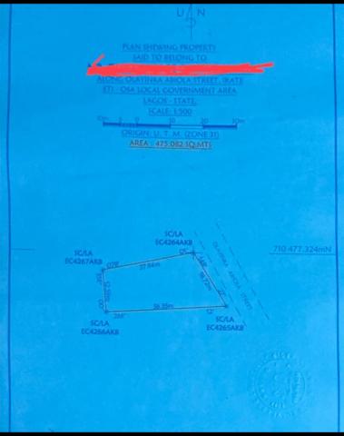Prime Joint Venture Land Opportunity in Ikate, Lekki – Ideal for Luxury Apartment Development