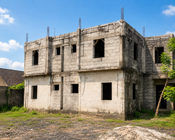 Distress Sale: Uncompleted 2-Storey Residential Building at Avu, Owerri