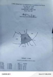 Prime 2000SQM Residential Land for Sale in Jahi, Opposite BON Hotel, Abuja