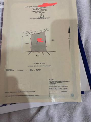 Prime 5,300sqm Land for Sale in Asokoro Main, Abuja