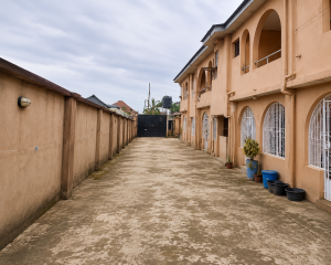 4 Units of 3-Bedroom Flats + 2 Mini Flats on Full Plot for Sale in Isokan Estate, Ayobo, Lagos